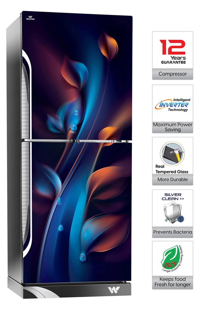 ওয়ালটন রেফ্রিজারেটর-ফ্রিজার- WFK-3G0-GDEL-XX (Inverter)