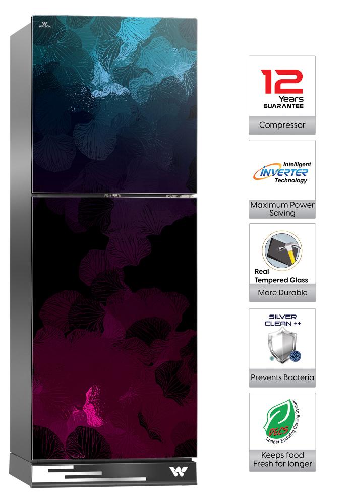 ওয়ালটন রেফ্রিজারেটর-ফ্রিজার- WFC-3F5-GDEL-XX (Inverter)