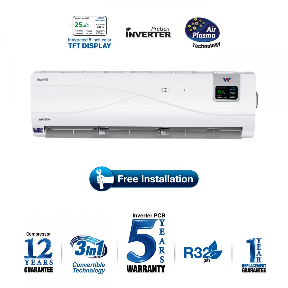 Walton 2.5 Ton Twinfold Inverter Ac-Cooling 30000 BTU/Hr