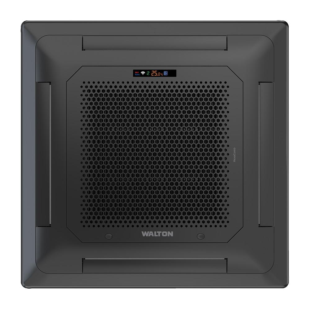 Walton-5 Ton Cassette Air Conditioner WCI-HEXACOMB-60Z [BLACK PANEL]