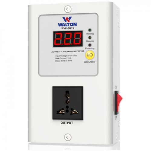 Walton Home Appliances Voltage Stabilizer & Protector WVP-SG15 (Automatic Voltage Protector)